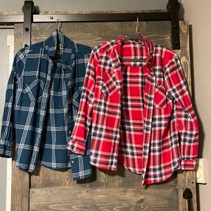 2 for $10 FLANNELS